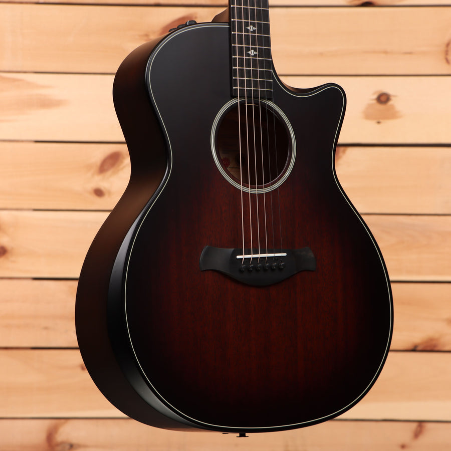 Taylor Builders Edition 324ce acoustic-electric guitar shaded edgeburst 12-string cutaway