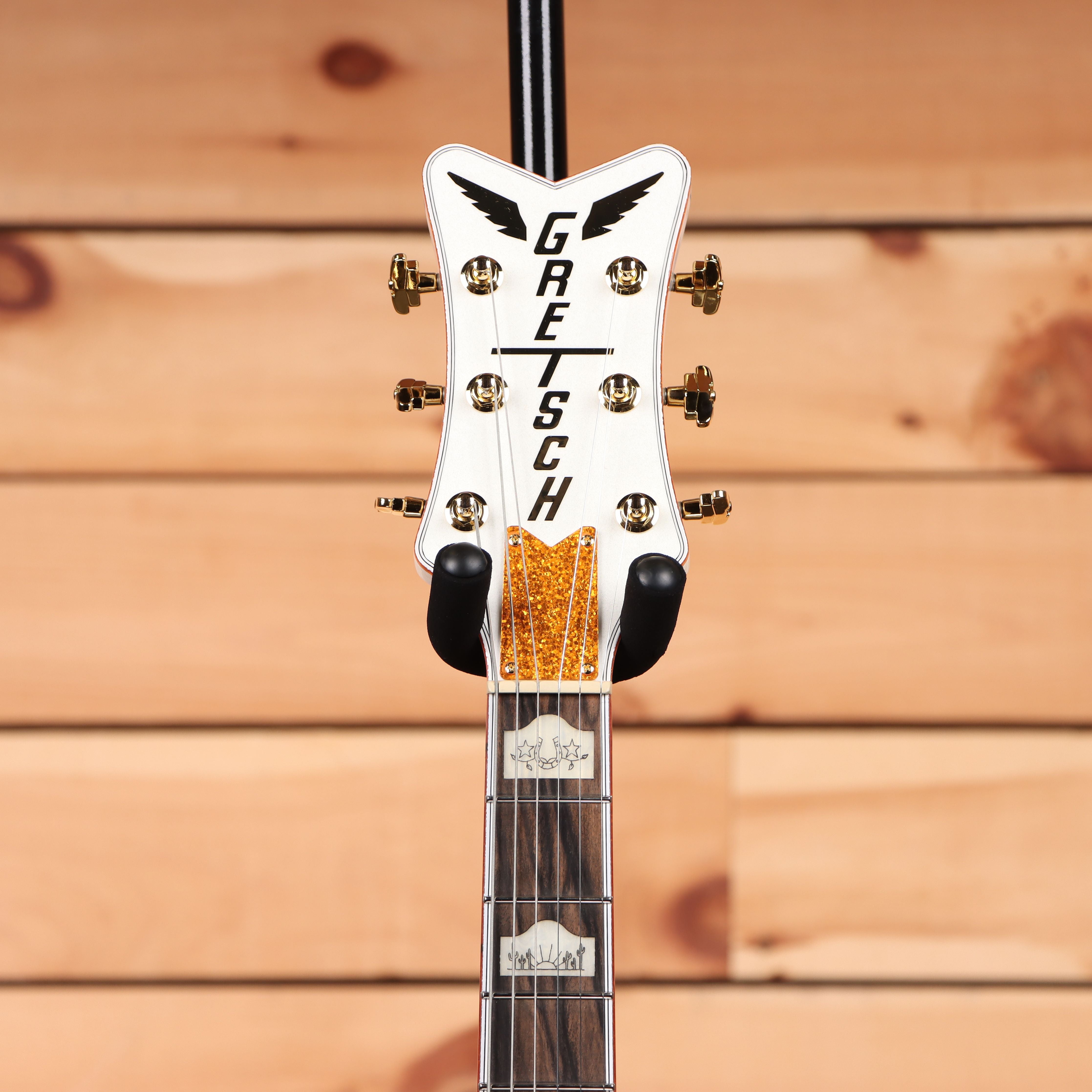 Gretsch Limited G6136TGop Orville Peck Falcon semi-hollow electric guitar Oro Sparkle gold hardware