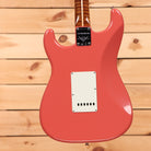 Fender Custom Shop Limited Roasted 1950s Stratocaster electric guitar Tahitian Coral with single-coil pickups