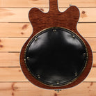 Gretsch Chad Henrichsen Masterbuilt Country Gentleman semi-hollow electric guitar walnut stain with black leather back plate
