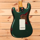 Fender Custom Shop Limited Fat '64 Stratocaster relic electric guitar Sherwood Metallic over Red Sparkle with single-coil pickups