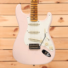 Fender Custom Shop Limited 1956 Stratocaster Journeyman Relic electric guitar super faded aged shell pink with single-coil pickups