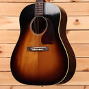 Gibson 1942 Banner J-45 light-aged dreadnought acoustic guitar vintage sunburst with cream binding
