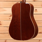 Gallagher Doc Watson Custom dreadnought acoustic guitar natural torrefied red spruce with white binding