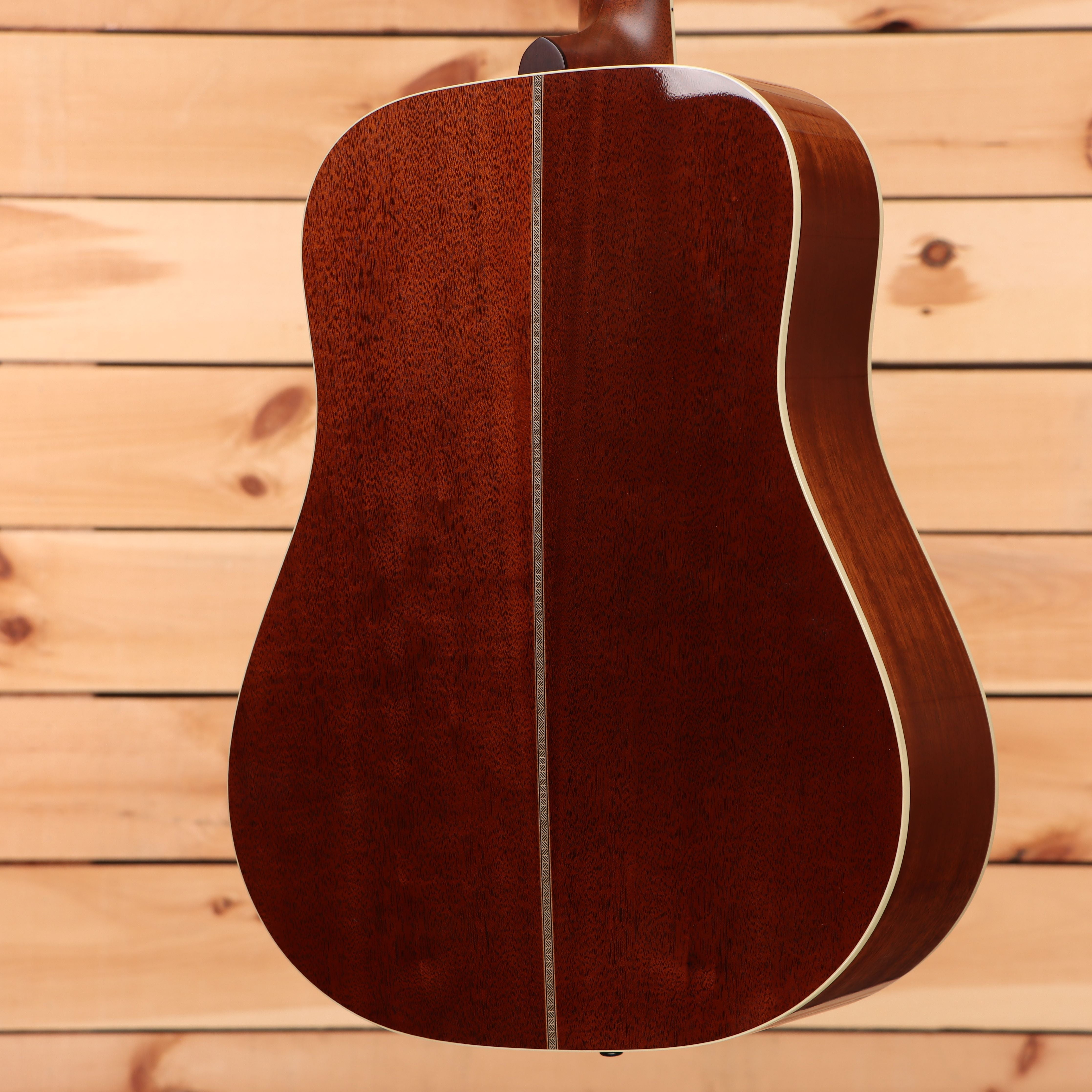 Gallagher Doc Watson Custom dreadnought acoustic guitar natural torrefied red spruce with white binding