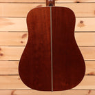 Gallagher Doc Watson Custom dreadnought acoustic guitar torrefied red spruce with center stripe detail