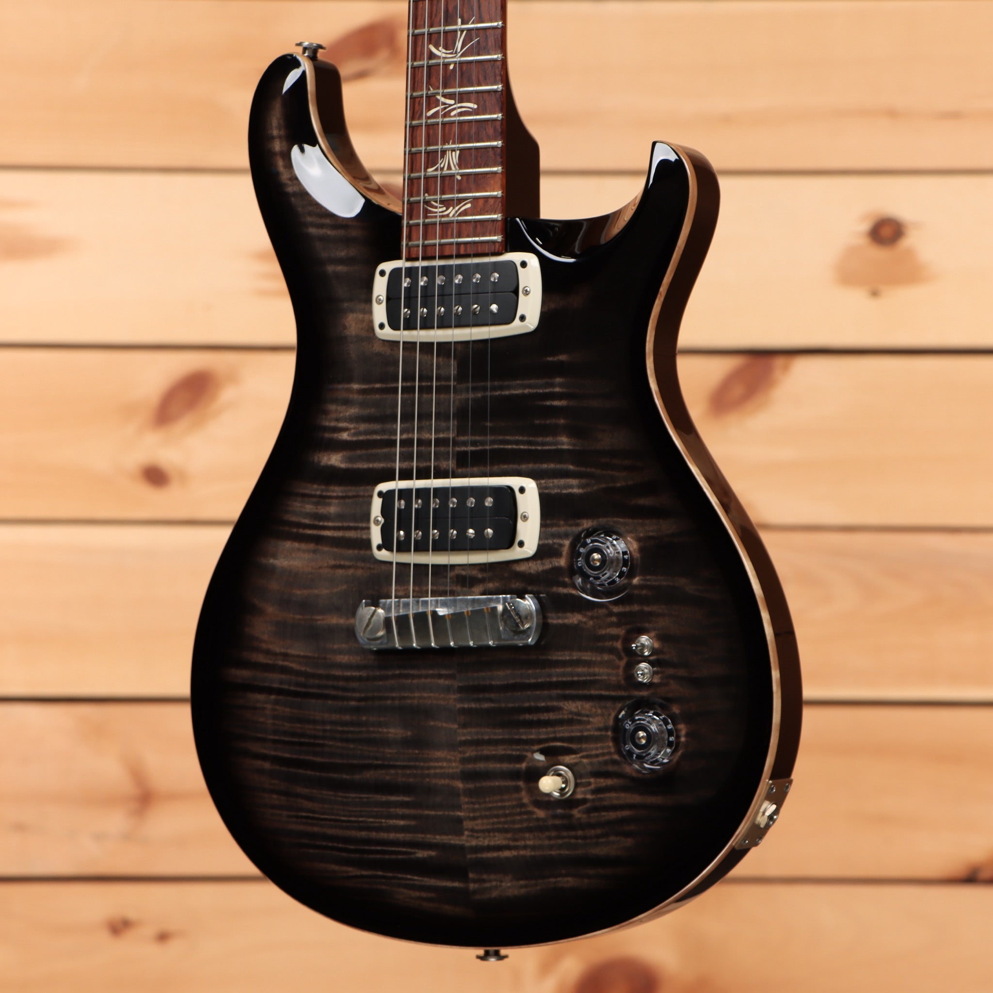 Pre-owned Paul Reed Smith Paul's Guitar 10 Top electric guitar Charcoal Burst with dual humbuckers