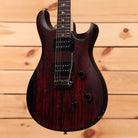 Paul Reed Smith Limited SE CE 24 electric guitar sandblasted red with dual humbuckers