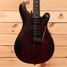 Paul Reed Smith Limited SE CE 24 electric guitar sandblasted red with dual humbucker pickups