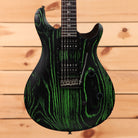Paul Reed Smith Limited SE CE 24 electric guitar sandblasted green with dual humbuckers and cutaway body