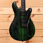 Paul Reed Smith Limited SE CE 24 electric guitar sandblasted green with humbucker pickups and tremolo bridge