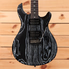 Paul Reed Smith Limited SE CE 24 electric guitar sandblasted white with dual humbuckers and PRS bird inlays