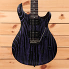 Paul Reed Smith Limited SE CE 24 electric guitar sandblasted purple with purple striping and dual humbuckers