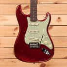Fender Custom Shop Righteous Reissue Late 1962 Stratocaster relic aged Fire Mist Red electric guitar with single-coil pickups