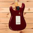 Fender Custom Shop Righteous Reissue Late 1962 Stratocaster electric guitar Fire Mist Red relic with maple neck