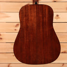 Martin Custom Shop D18 dreadnought acoustic guitar toasted burst finish with solid mahogany back