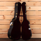 Martin Custom Shop D18 dreadnought acoustic guitar Toasted Burst with gold hardware and burgundy velvet interior case