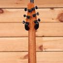 Powers Electric A-Type Hardtail electric guitar Golden Yellow Metallic with black tuning machines