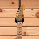 EVH Limited Frankenstein Relic Series electric guitar Silverburst with maple neck and black headstock tuners