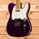 Fender Custom Shop Limited Reverse 1950s Telecaster Custom Relic electric guitar Faded Aged Purple Metallic with maple neck