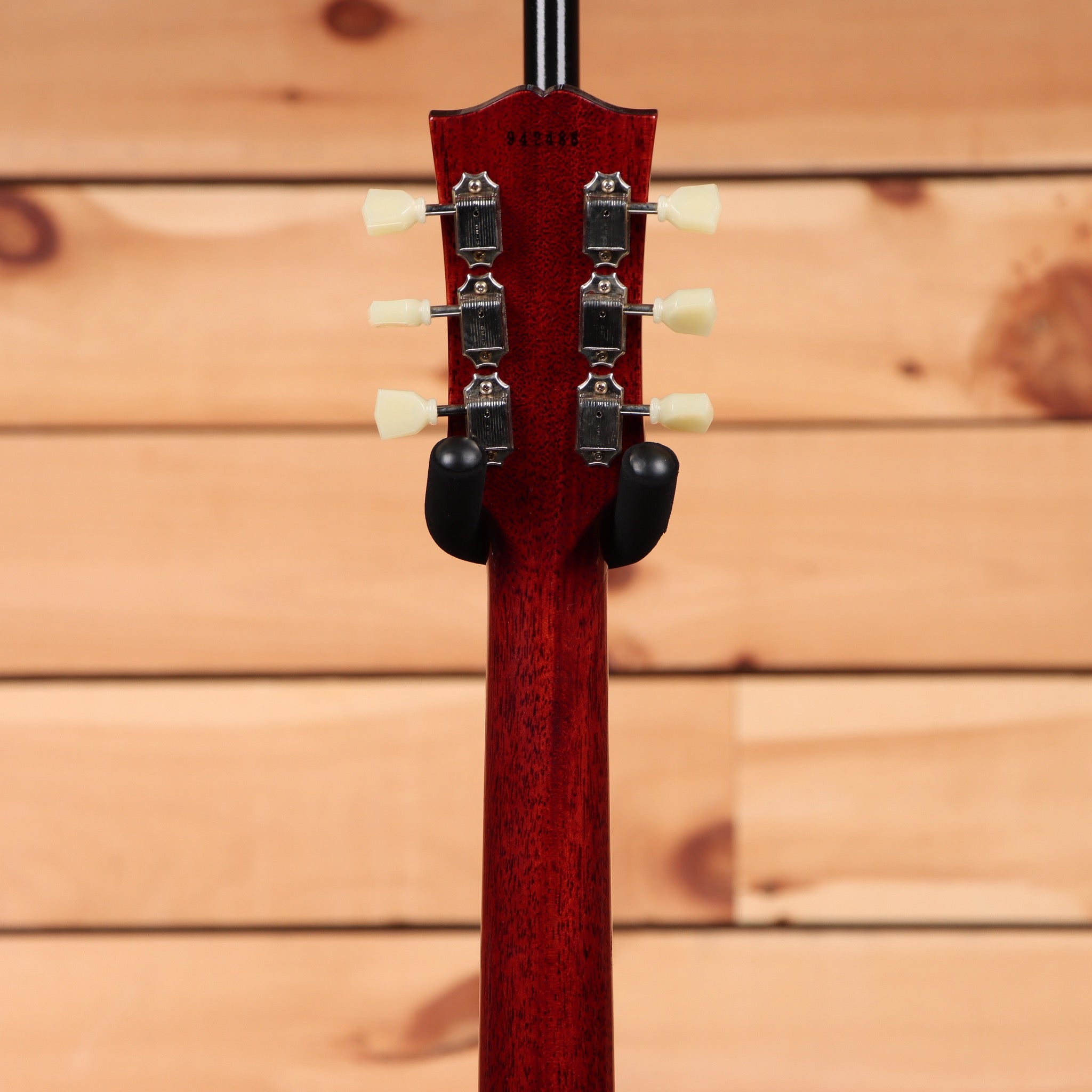 Gibson 1959 Les Paul Standard Reissue Ultra-Light Aged Sunrise Teaburst electric guitar with dual humbuckers