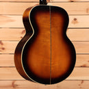 Gibson 1957 SJ200 acoustic guitar light aged vintage sunburst jumbo body with white binding