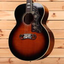Gibson 1957 SJ200 jumbo acoustic guitar light aged vintage sunburst with floral pickguard inlay