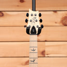 Paul Reed Smith SE NF3 electric guitar Maple White Pearl with bird inlays and black hardware