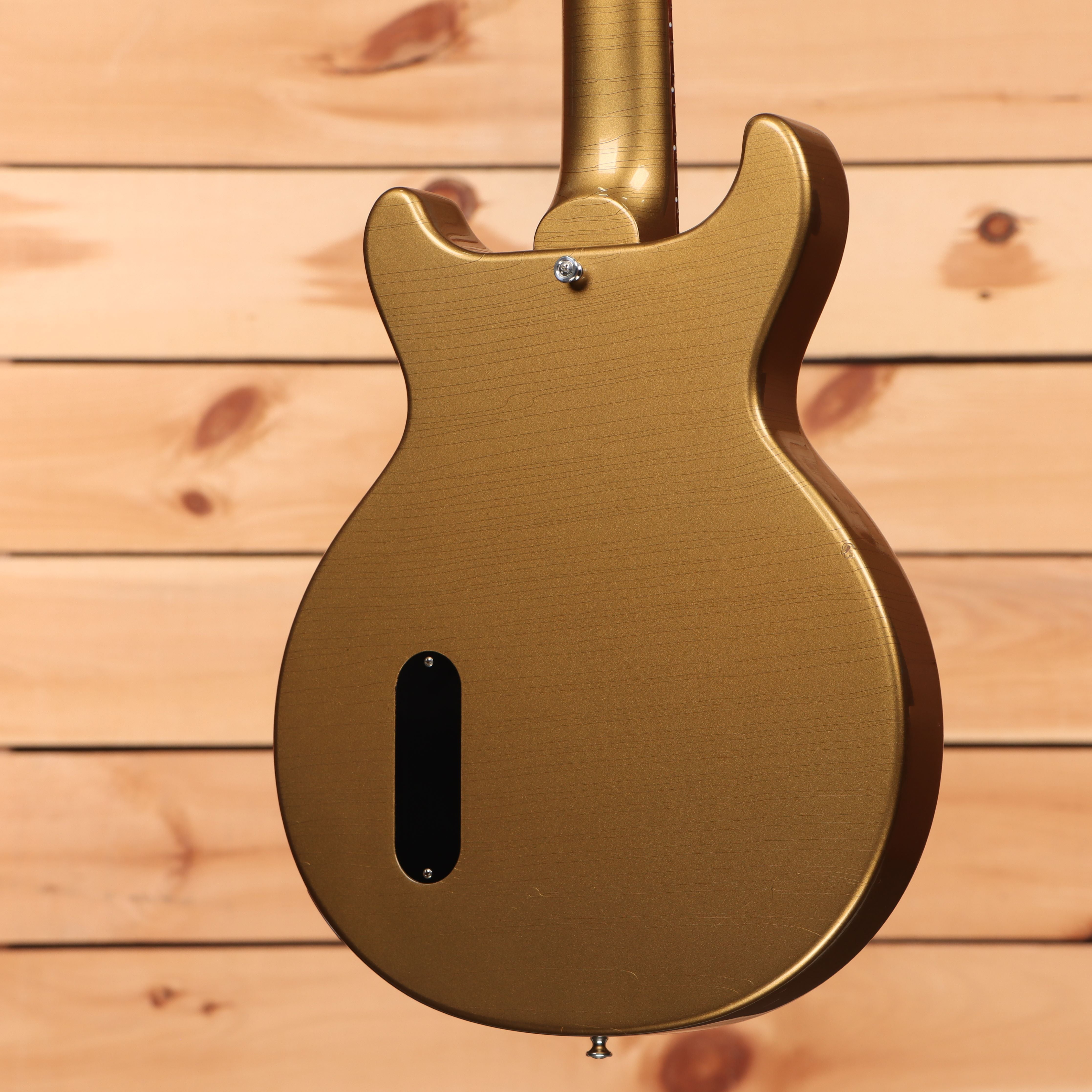 Gibson Made to Measure 1958 Les Paul Junior Double Cut electric guitar Aged Goldmine with P90 pickup and double cutaway body