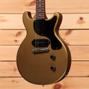 Gibson Made to Measure 1958 Les Paul Junior Double Cutaway electric guitar Aged Goldmine with P90 pickup and semi-hollow body