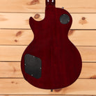 Pre-owned Gibson Les Paul Studio 100th Anniversary wine red electric guitar with dual humbuckers