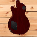 Pre-owned Gibson Les Paul Studio 100th Anniversary wine red electric guitar with dual humbucker pickups