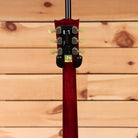 Pre-owned Gibson Les Paul Studio 100th Anniversary electric guitar wine red with dual humbucker pickups