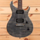 Paul Reed Smith SE Paul's Guitar electric guitar Charcoal with dual humbucker pickups and flamed maple top