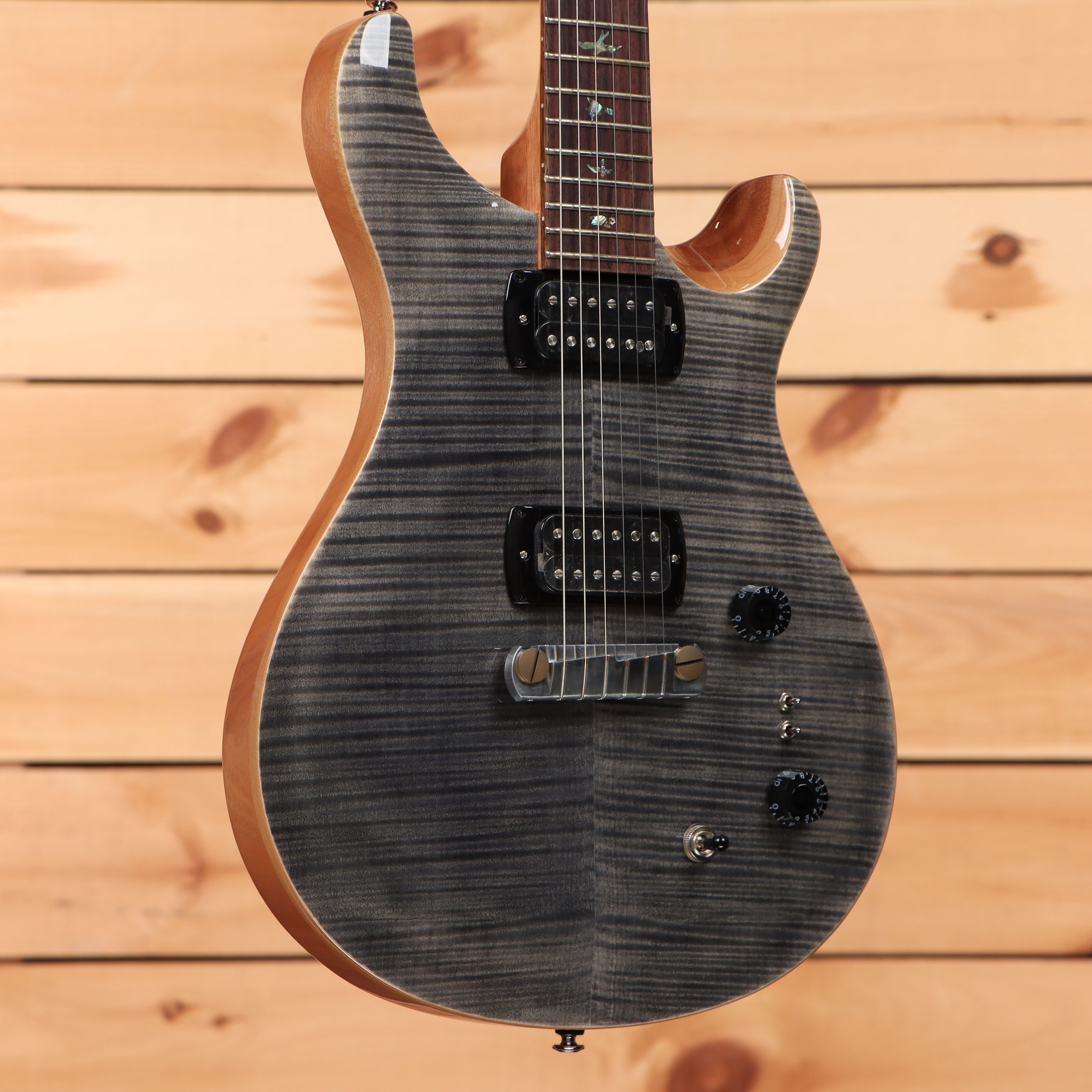 Paul Reed Smith SE Paul's Guitar electric guitar charcoal finish with dual humbucker pickups