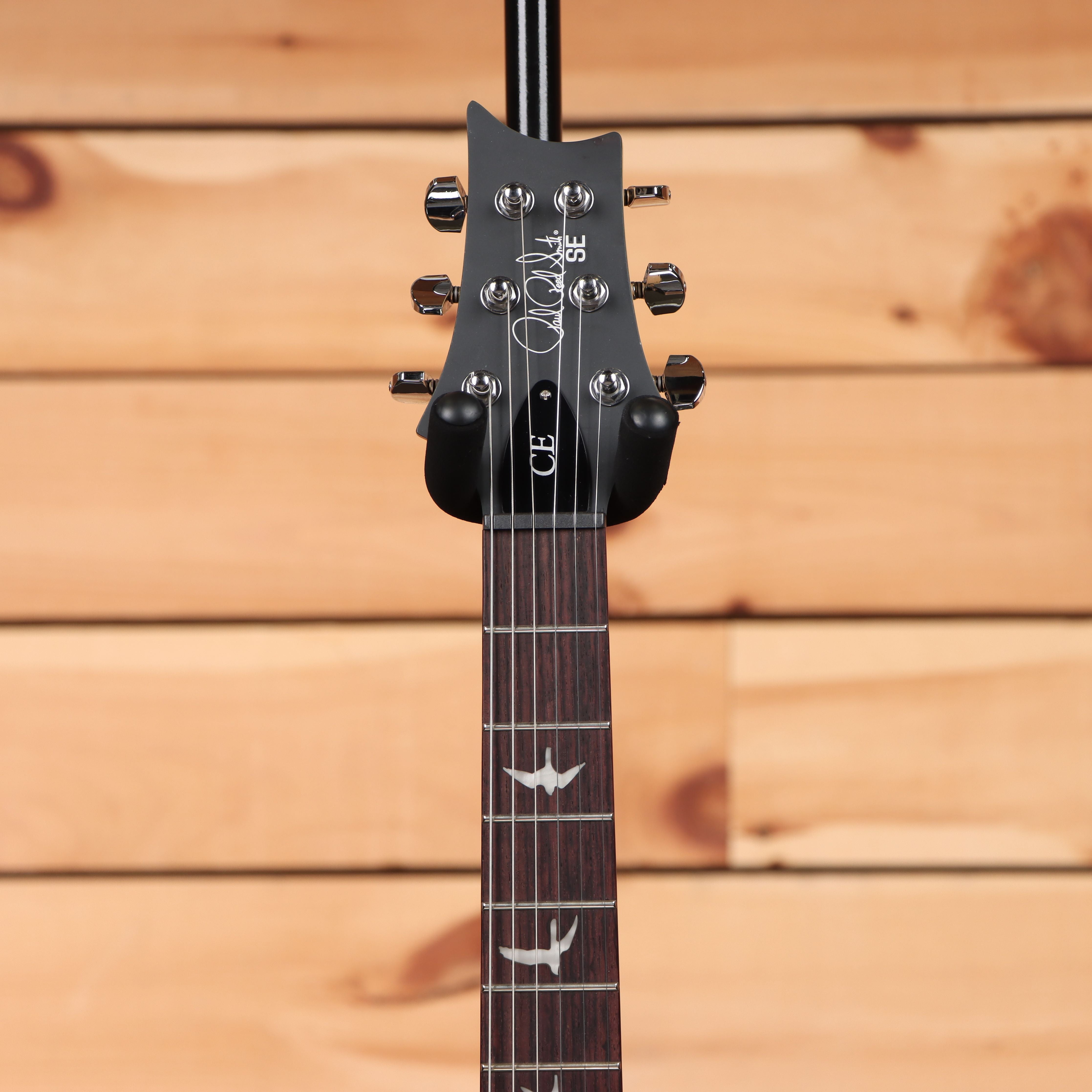 Paul Reed Smith SE CE24 electric guitar Vintage Sunburst with bird inlays and chrome hardware