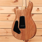 Paul Reed Smith SE Custom electric guitar natural finish with black pickguard and humbucker pickups