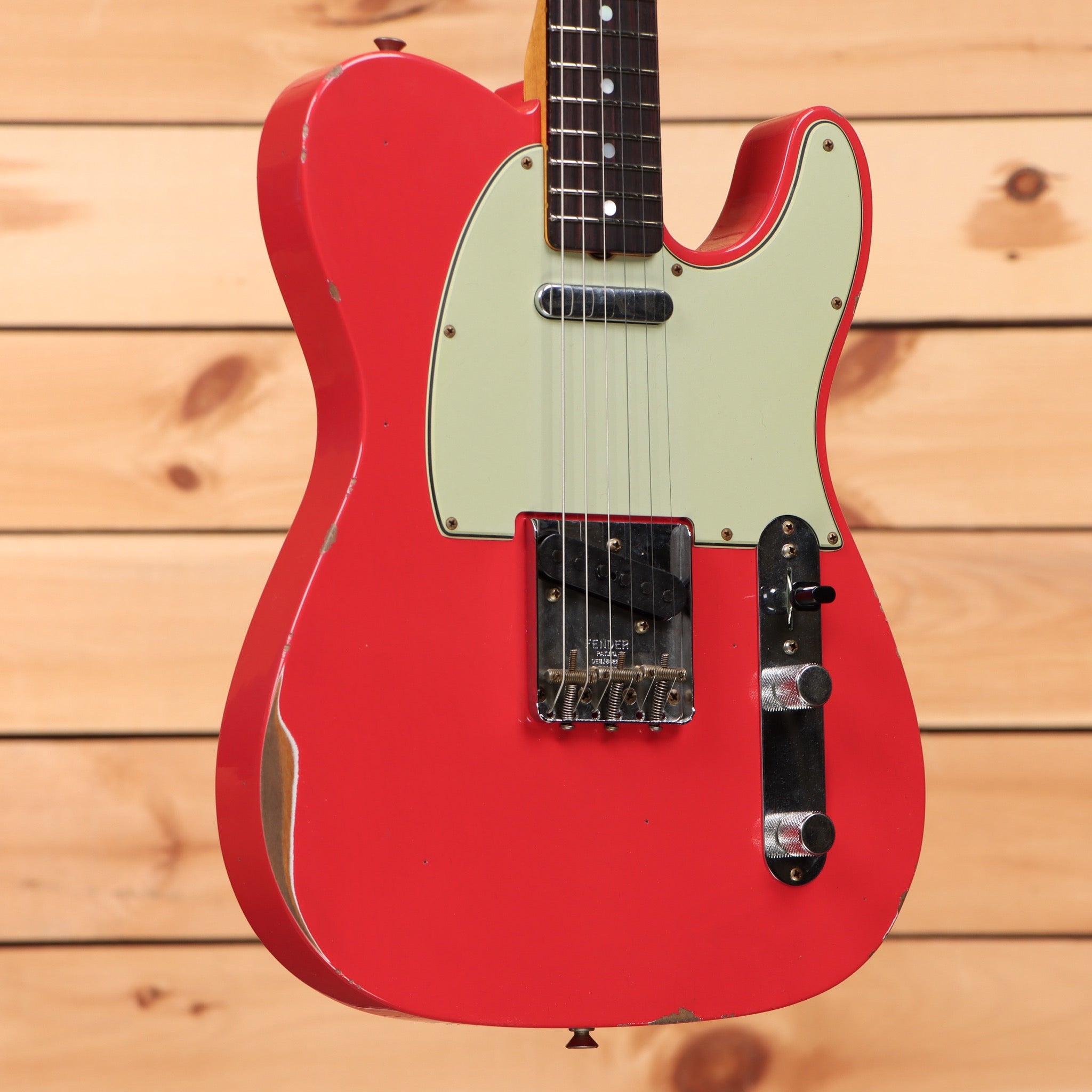 Fender Custom Shop 1964 Telecaster Relic - Aged Fiesta Red – Righteous  Guitars