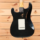 Fender Custom Shop Righteous Reissue Late 1962 Stratocaster relic aged holoflake electric guitar with white pickguard