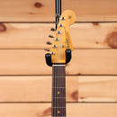 Fender Custom Shop Righteous Reissue Late 1962 Stratocaster relic aged holoflake rosewood electric guitar with single-coil pickups