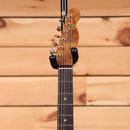 Fender Custom Shop Limited HS Telecaster Custom Relic electric guitar Aged Charcoal Frost Metallic with humbucker pickups