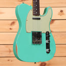 Fender Custom Shop 1964 Telecaster Relic electric guitar Sea Foam Green with single-coil pickups