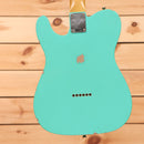 Fender Custom Shop 1964 Telecaster Relic electric guitar aged sea foam green with single-coil pickups