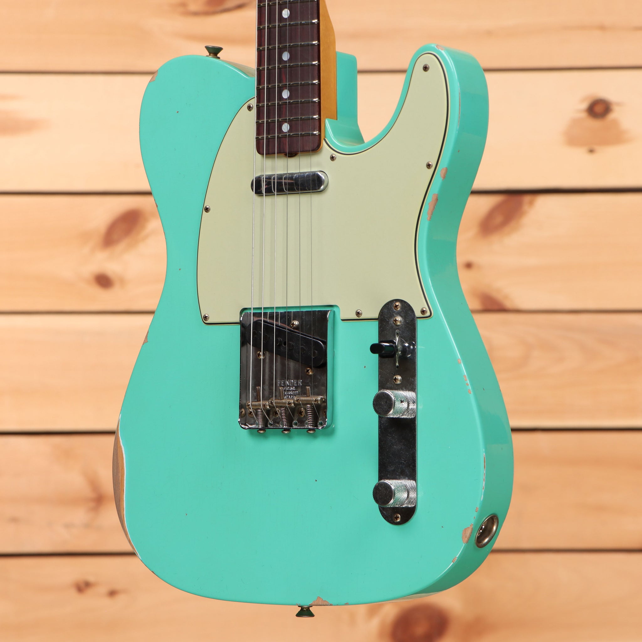 Fender Custom Shop 1964 Telecaster Relic - Aged Sea Foam Green