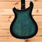 Paul Reed Smith SE Hollowbody II Piezo hollowbody electric guitar Peacock Blue Burst with flamed maple top