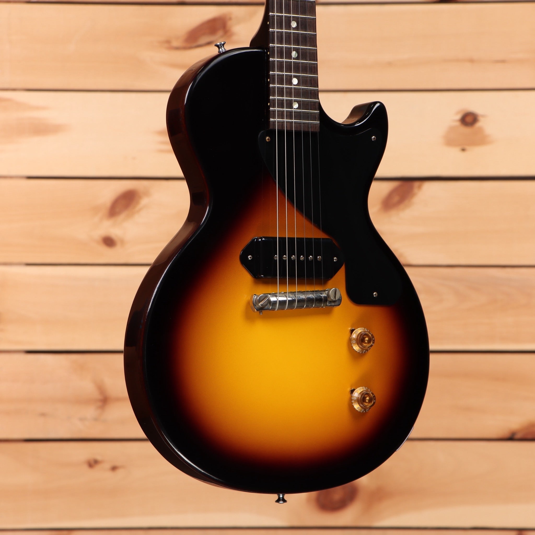 Gibson 1957 Les Paul Junior Singlecut VOS electric guitar Vintage Sunburst with P90 pickup