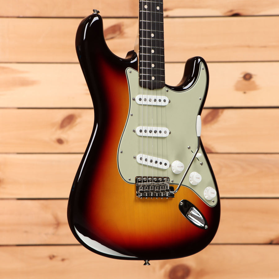 Fender Custom Shop Limited 1959 Stratocaster electric guitar Chocolate 3-Tone Sunburst with single-coil pickups