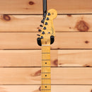 Fender American Professional II Stratocaster pre-owned electric guitar black with maple neck and single-coil pickups