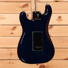 Pre-owned Fender Limited Player Stratocaster HSS Plus Top electric guitar Blue Burst with black pickguard