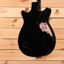 Gretsch Limited Stephen Stern Masterbuilt '62 Duo Jet Relic semi-hollow electric guitar aged black over shell pink with P90 pickups